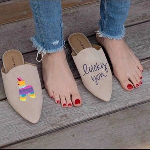 Lucky Brand Lucky You Llama Mule